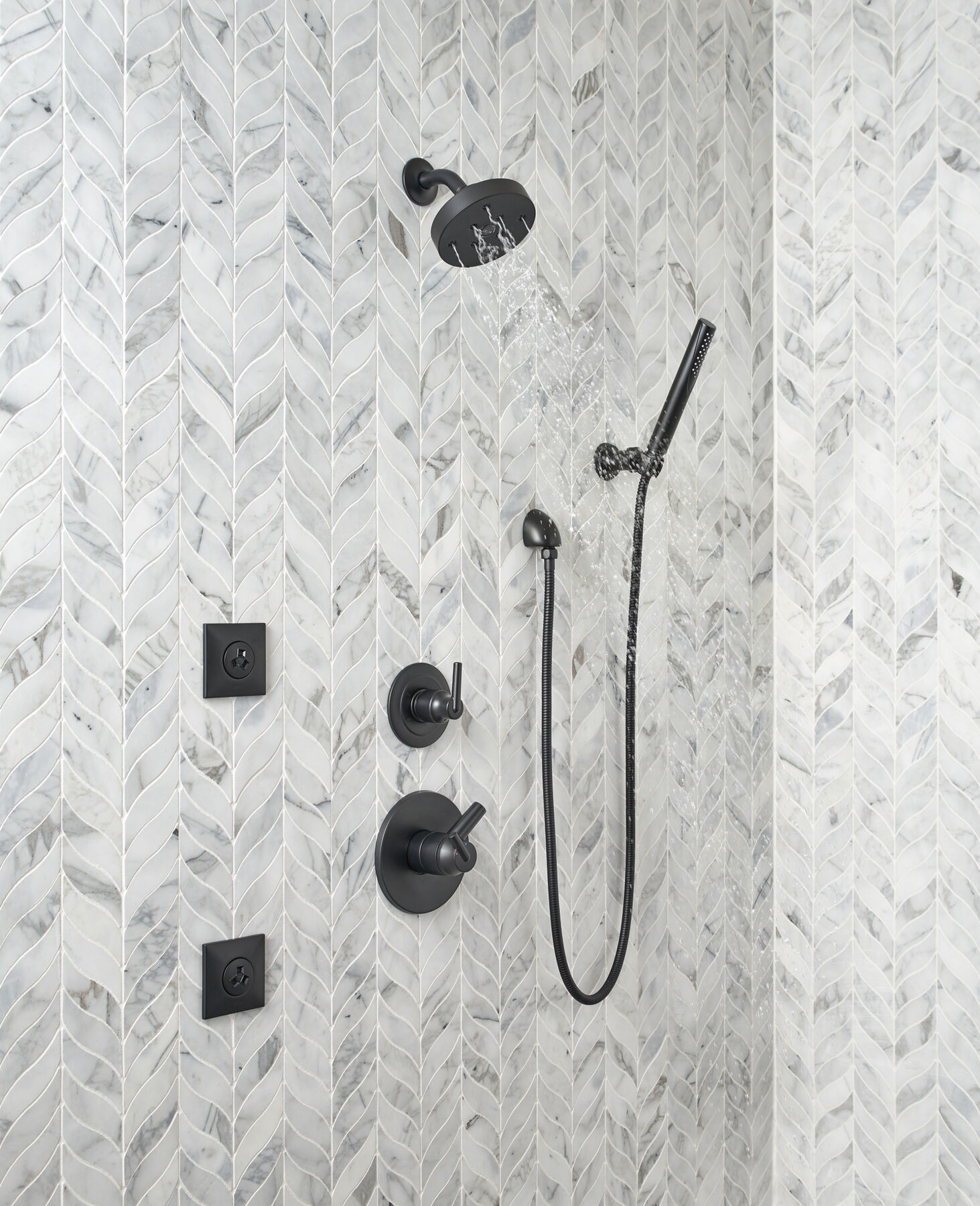 Ducha manual premium para montaje en pared ajustable de una sola función, imagen 29