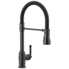 Llave monomando deslizable para cocina con salida con resorte
