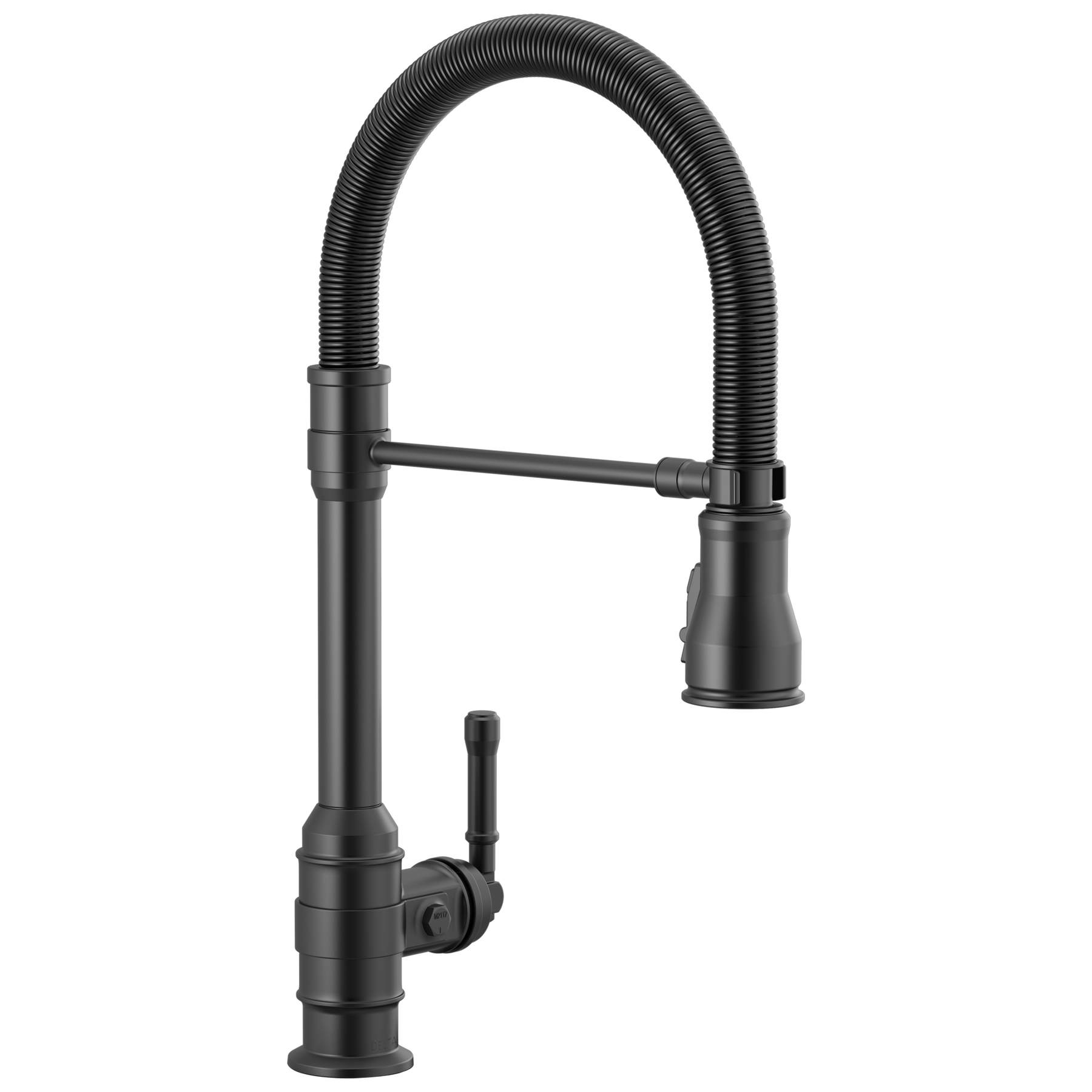 Llave monomando deslizable para cocina con salida con resorte