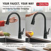 Single Handle Pull-Down Touch<sub>2</sub>O® Technology Kitchen Faucet with Touchless Technology
