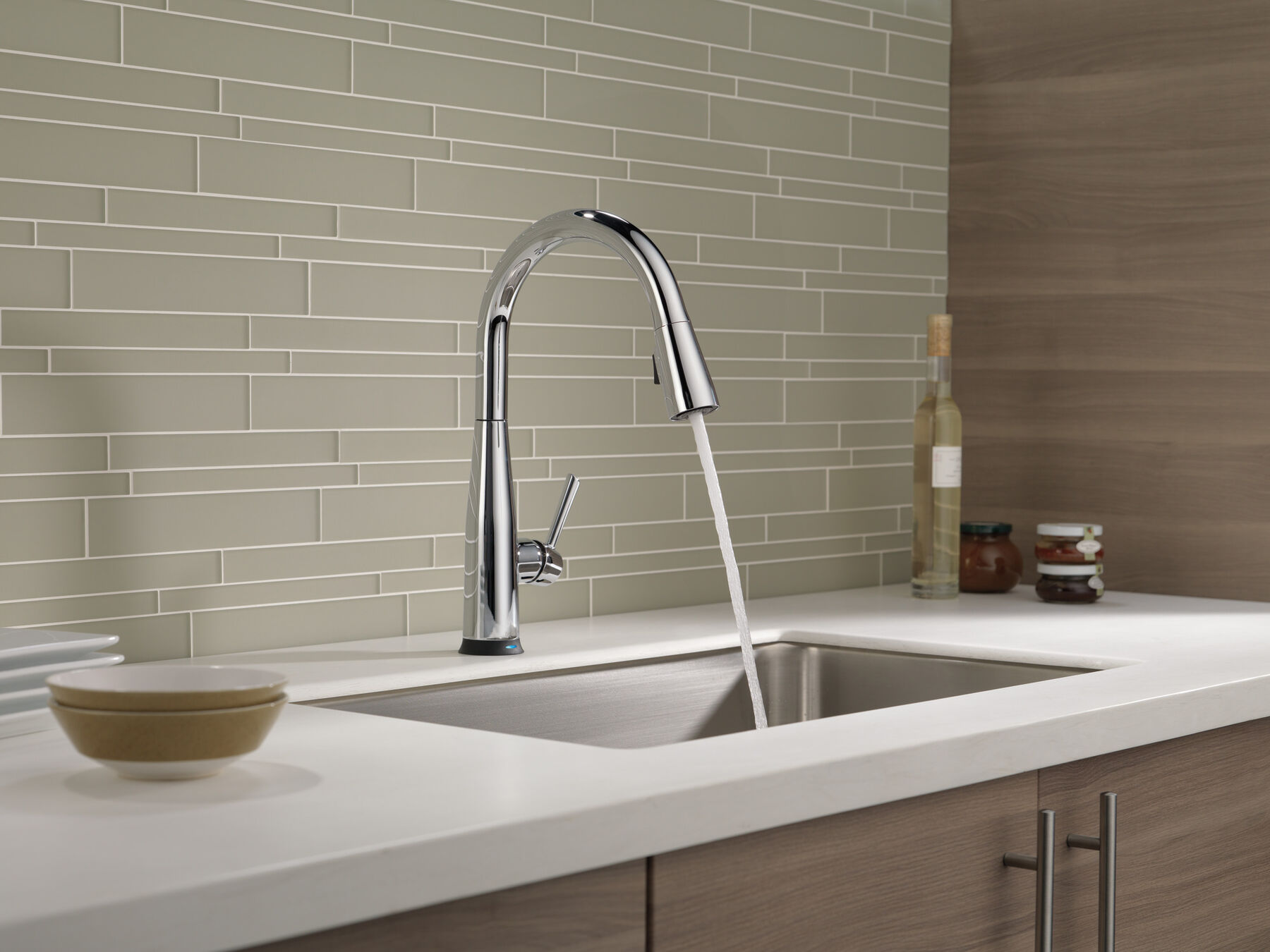 Llave para cocina monomando extensible con tecnología Touch<sub>2</sub>O®, imagen 18