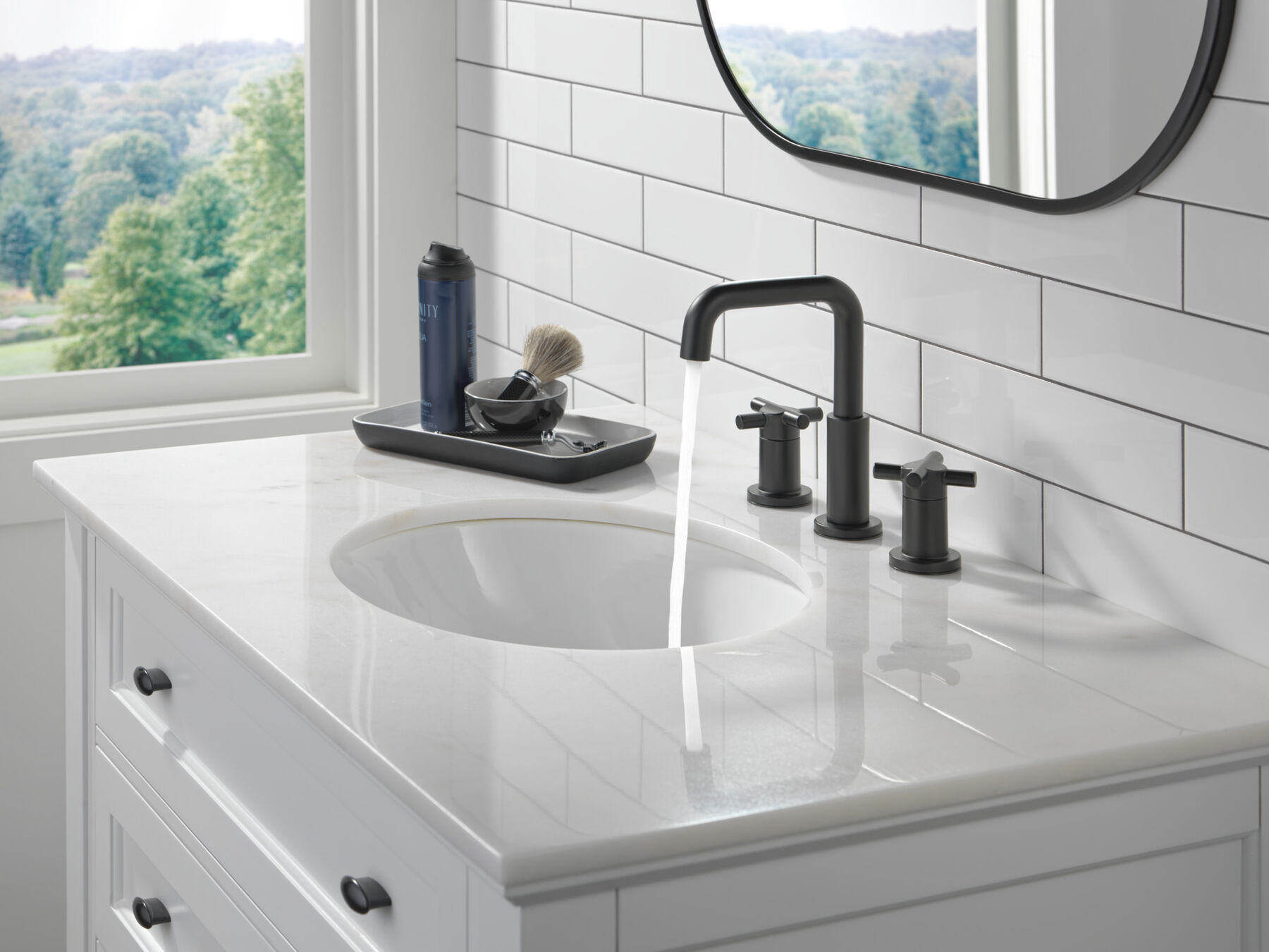 Llave para baño de extensión con dos manijas, imagen 3