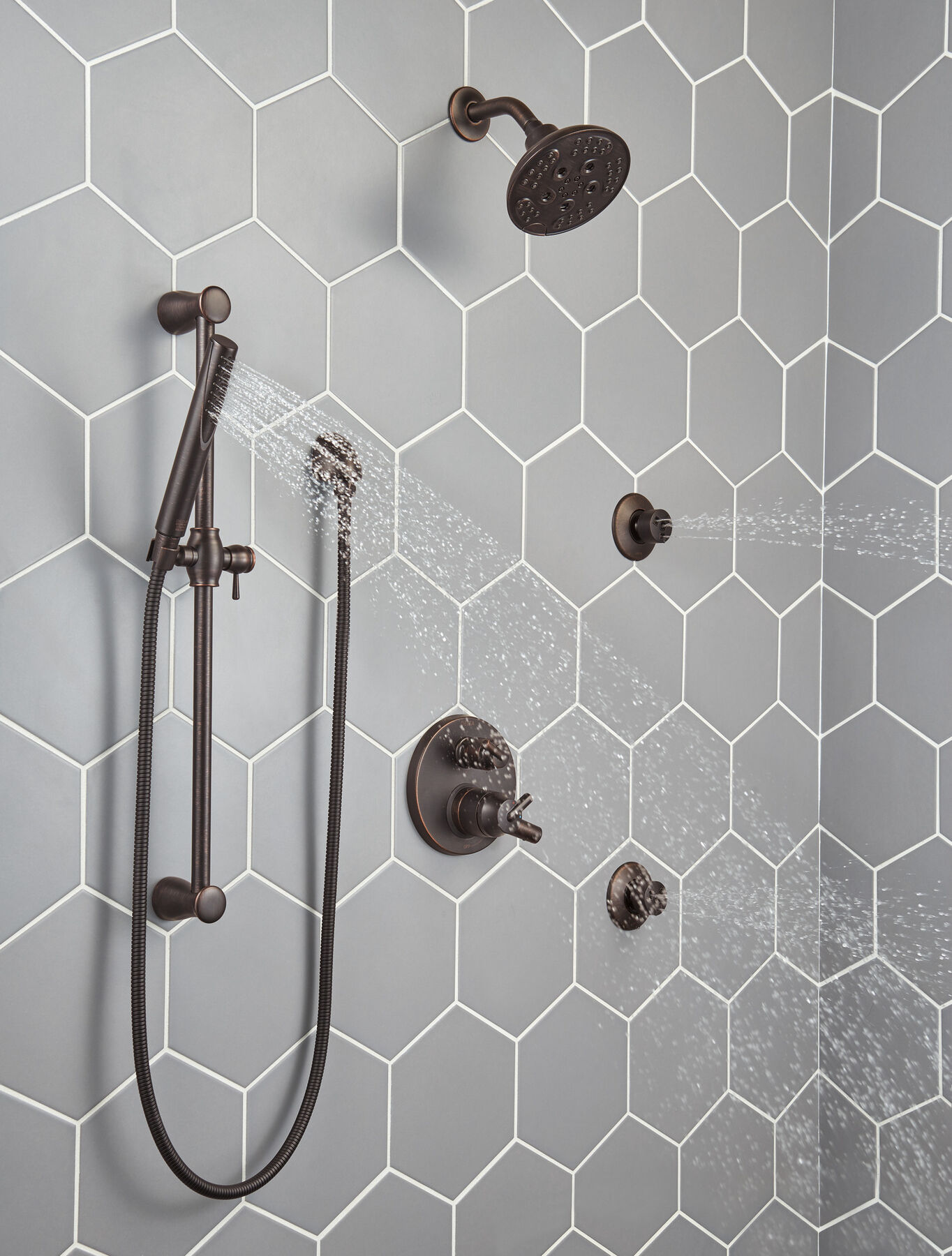 Codo de pared para ducha manual, imagen 8