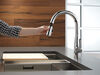 Llave de una manija con tubo de salida deslizable para cocina