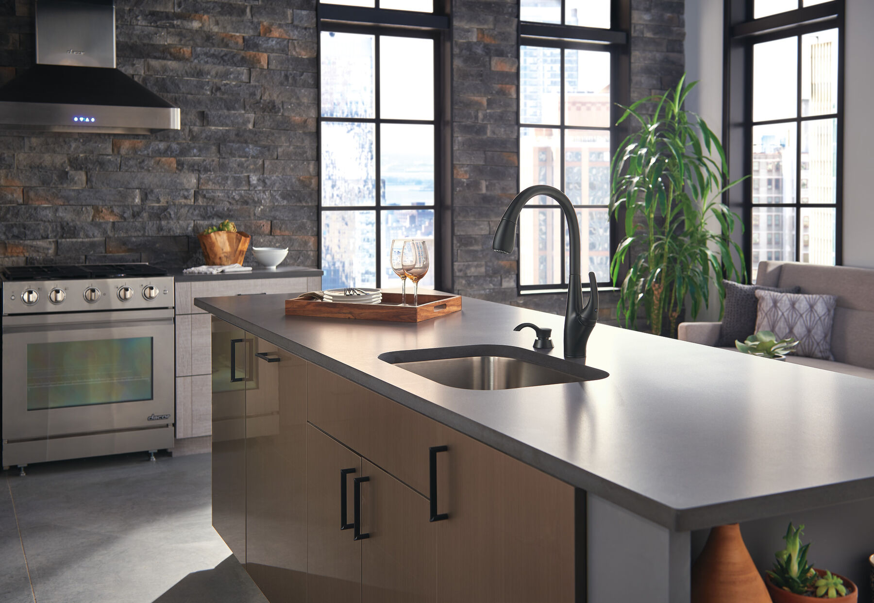 Llave para cocina monomando extensible, imagen 5