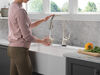 Single Handle Pull-Down Touch<sub>2</sub>O® Technology Kitchen Faucet with Touchless Technology
