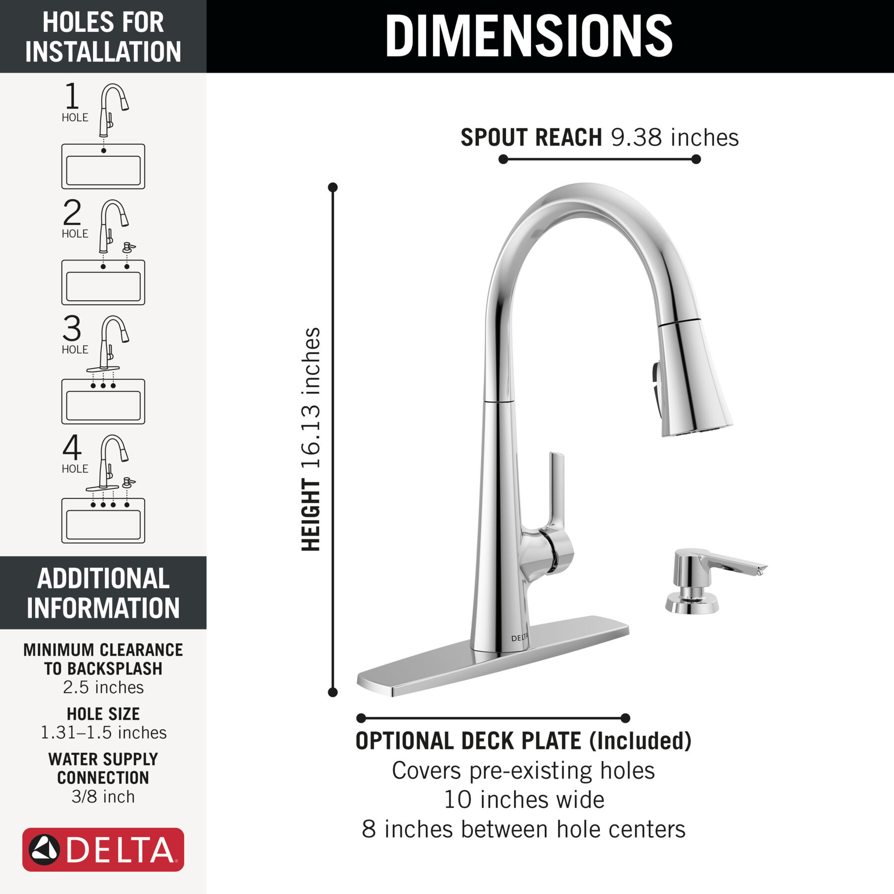 Llave para cocina monomando extensible con dispensador de jabón y tecnología ShieldSpray®, imagen 3