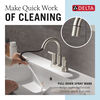Llave para baño extensible de combinación de dos manijas
