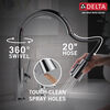 Llave para cocina monomando extensible con dispensador de jabón y tecnología ShieldSpray