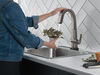 Llave deslizable monomando para barra/encimera con tecnología Touch<sub>2</sub>O