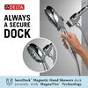 7-Setting SureDock® Magnetic Hand Shower