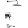 Terminaciones de ducha y bañera TempAssure® serie 17T con tecnología H<sub>2</sub>Okinetic®
