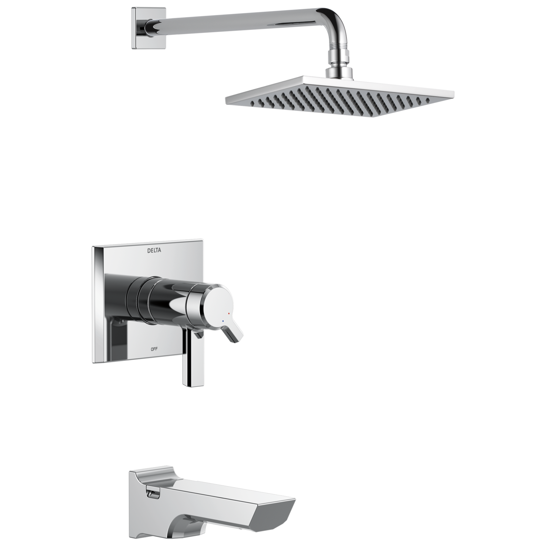Terminaciones de ducha y bañera TempAssure® serie 17T con tecnología H<sub>2</sub>Okinetic®