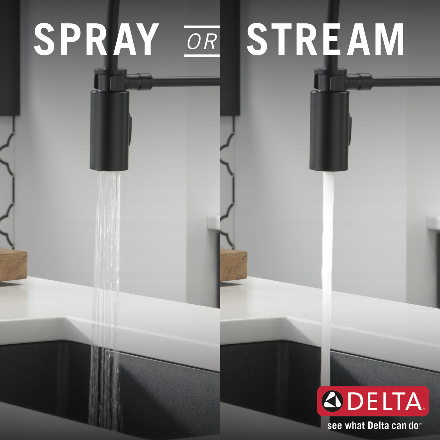 Single-Handle Pull-Down Spring Kitchen Faucet, image 4