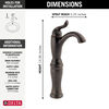 Single Handle Vessel Bathroom Faucet (Recertified)