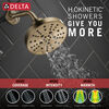 H2Okinetic® 5-Setting Contempoary Round Raincan Shower Head (Recertified)