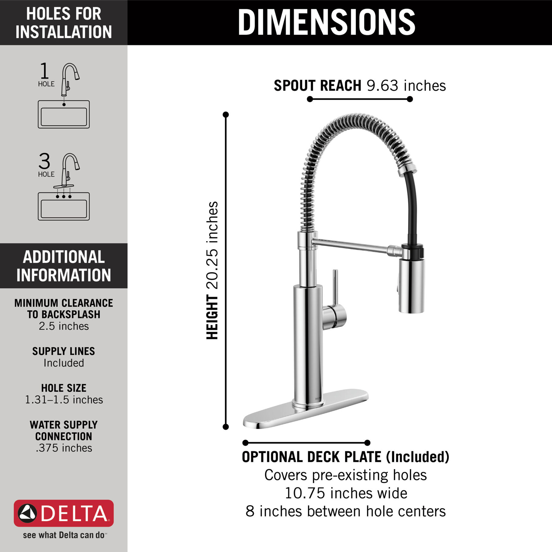 Single-Handle Pull-Down Spring Kitchen Faucet, image 3