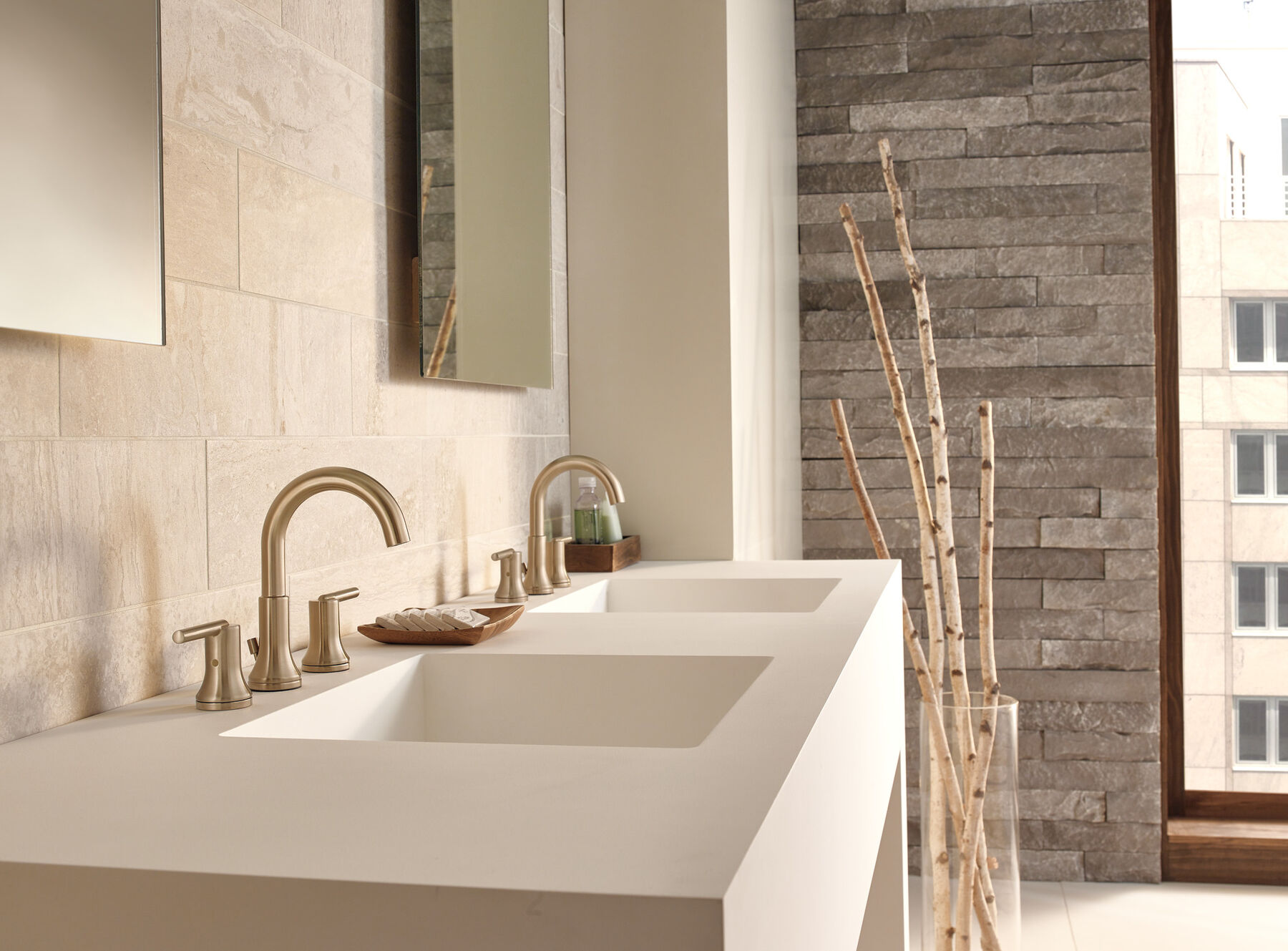 Llave para baño de extensión con dos manijas, imagen 4