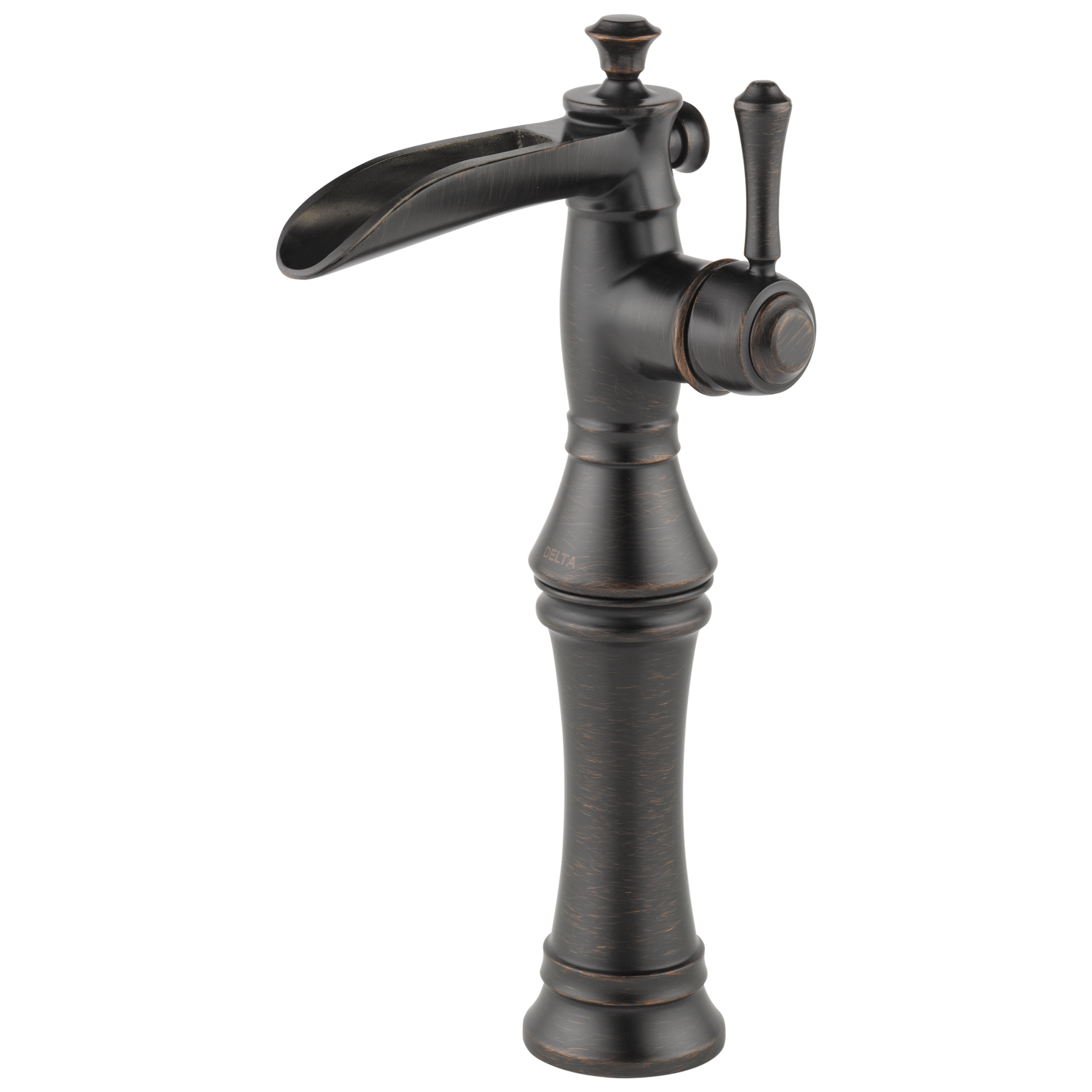 Llave para baño tipo vasija de diseño acanalado 1L con elevador sin desagüe (producto recertificado)