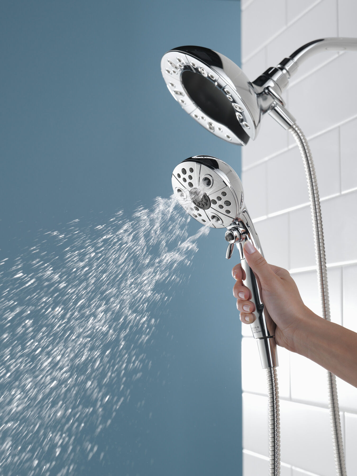 Ducha dos en uno H2Okinetic® In2ition® de 5 funciones, imagen 5