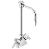 Two Handle Deck-mount Laboratory Mixing Faucet