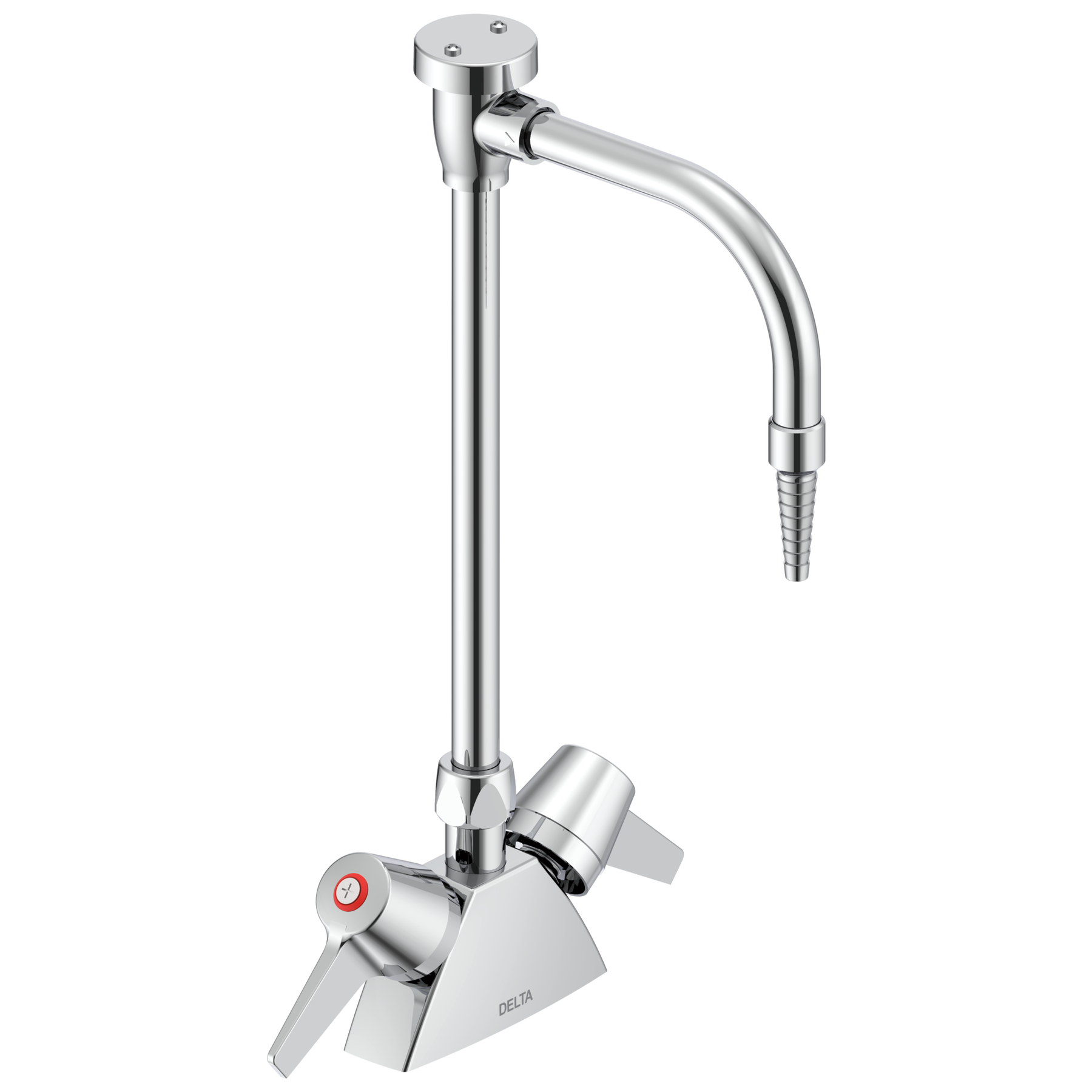 Two Handle Deck-mount Laboratory Mixing Faucet