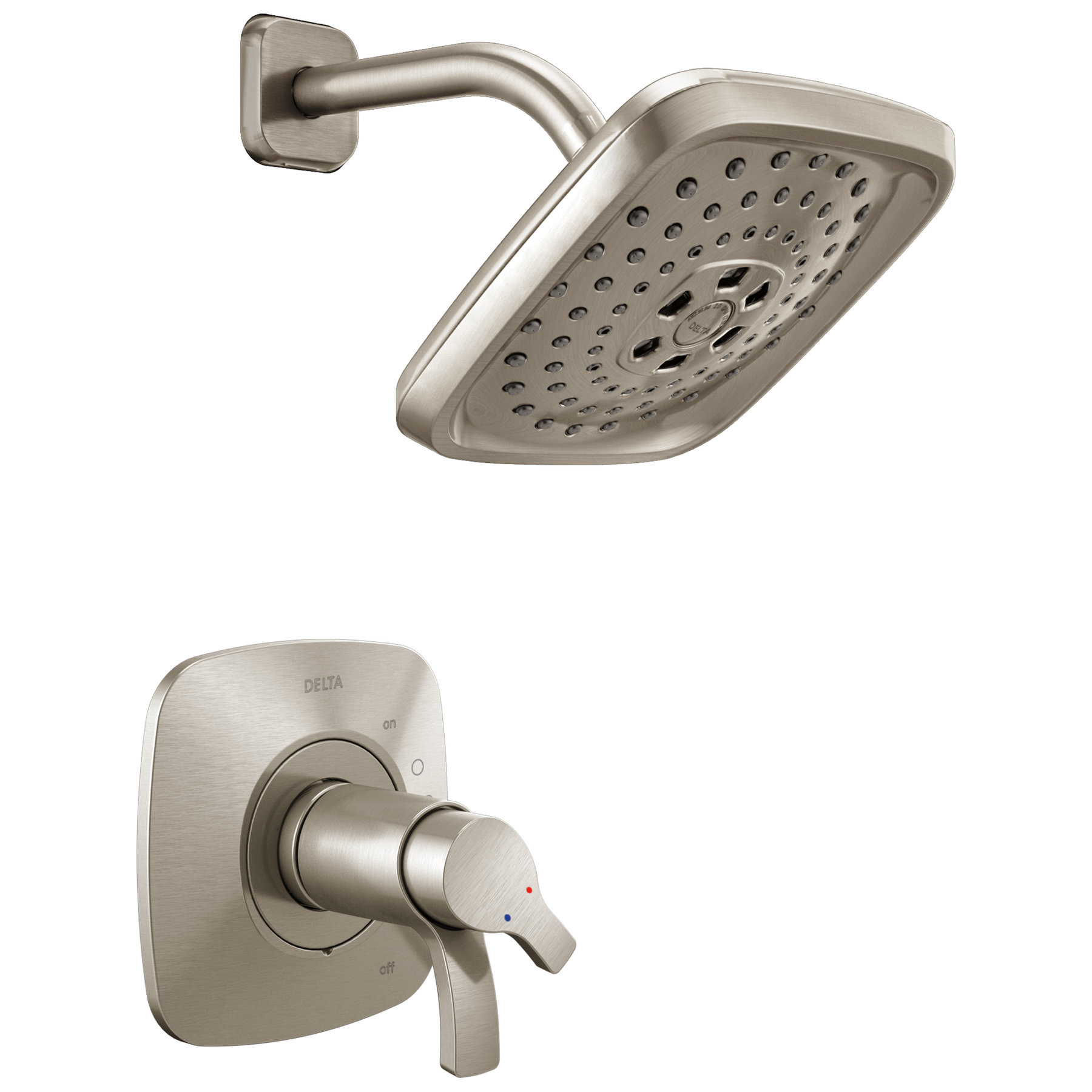 Terminación de ducha TempAssure® serie H17T con H<sub>2</sub>Okinetic®