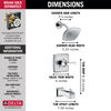Accesorios para bañera y ducha Monitor® serie 14