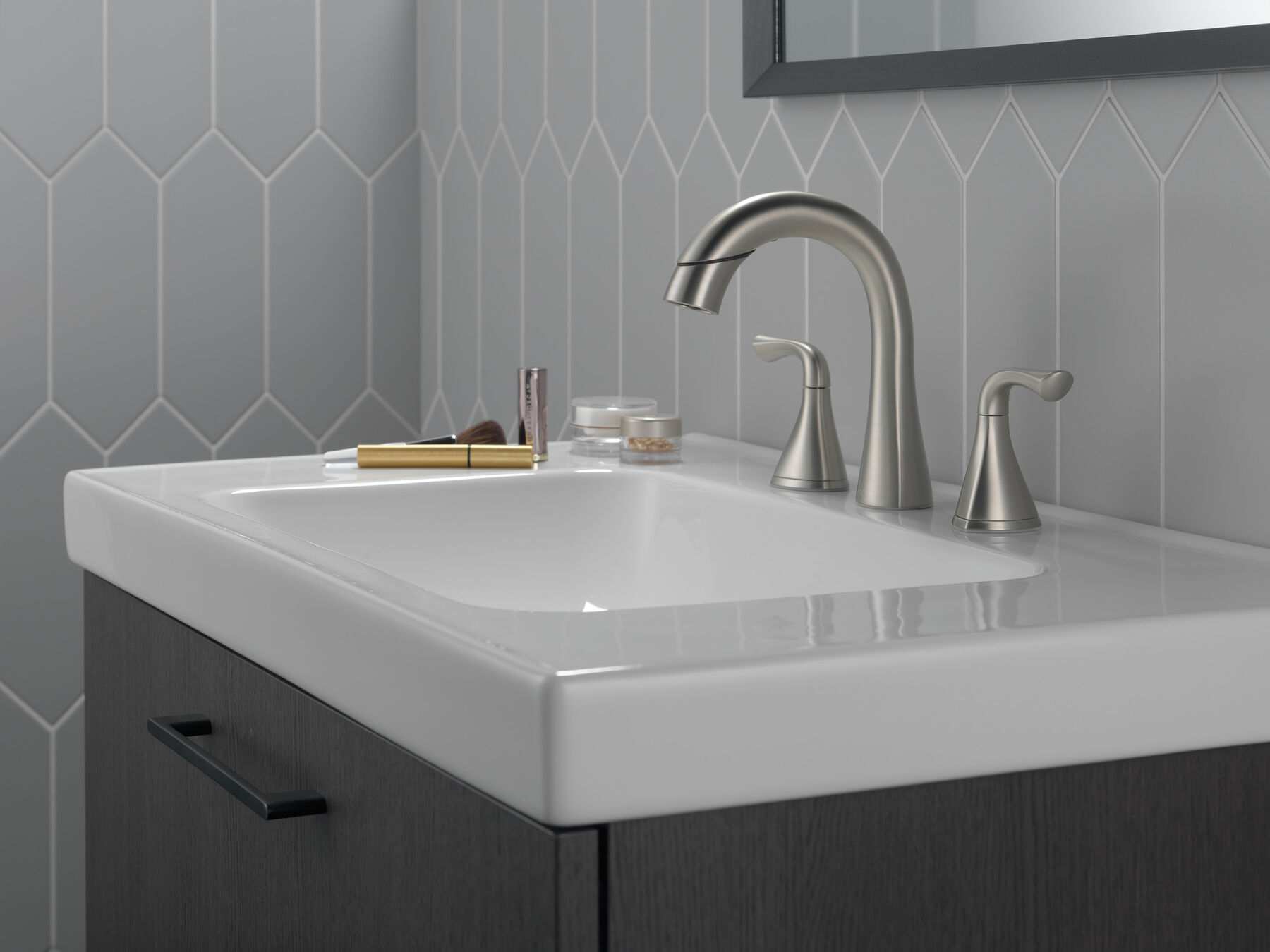 Llave para baño extensible independiente de dos manijas, imagen 6