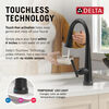 Touch<sub>2</sub>O® Technology Kitchen Faucet with Touchless Technology