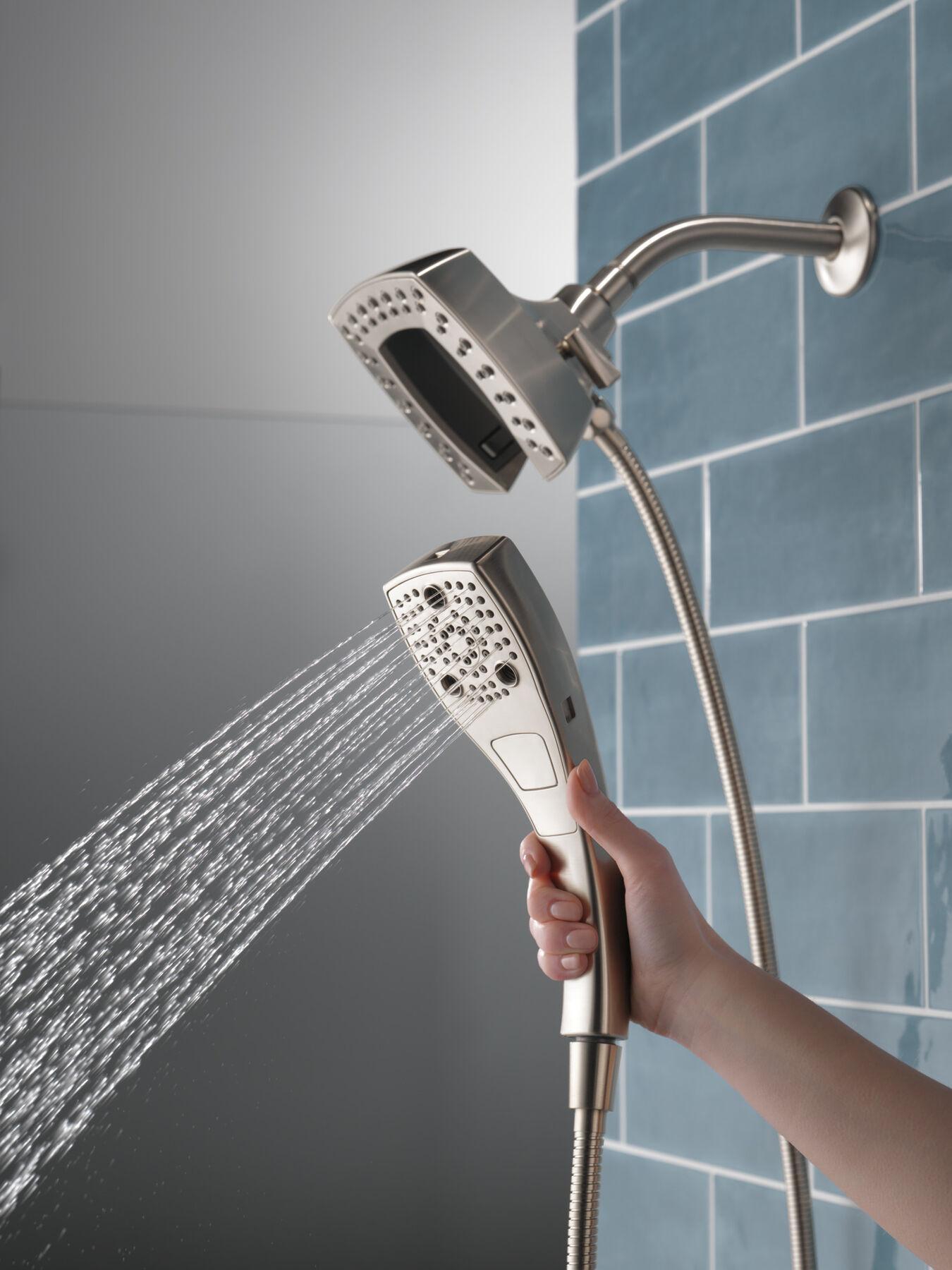 H<sub>2</sub>Okinetic® In2ition® 5-Setting Two-in-One Shower (Recertified), image 6