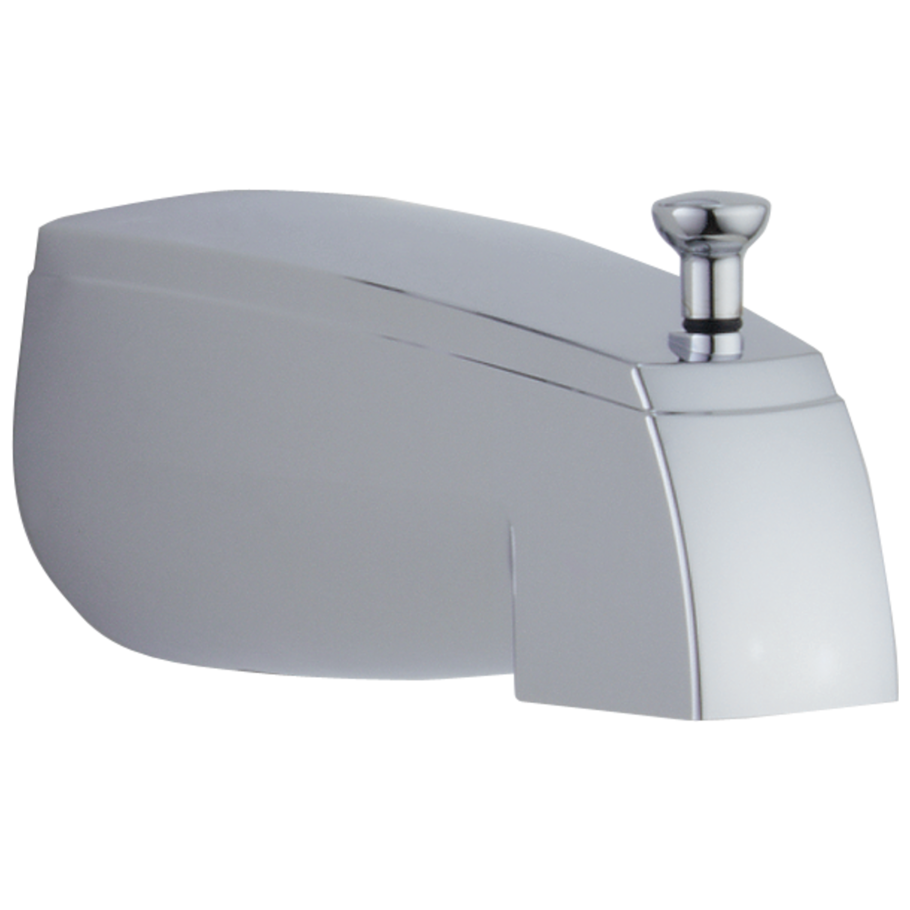 Tubo de salida para bañera con desviador deslizable