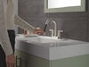 Llave para baño extensible de combinación de dos manijas