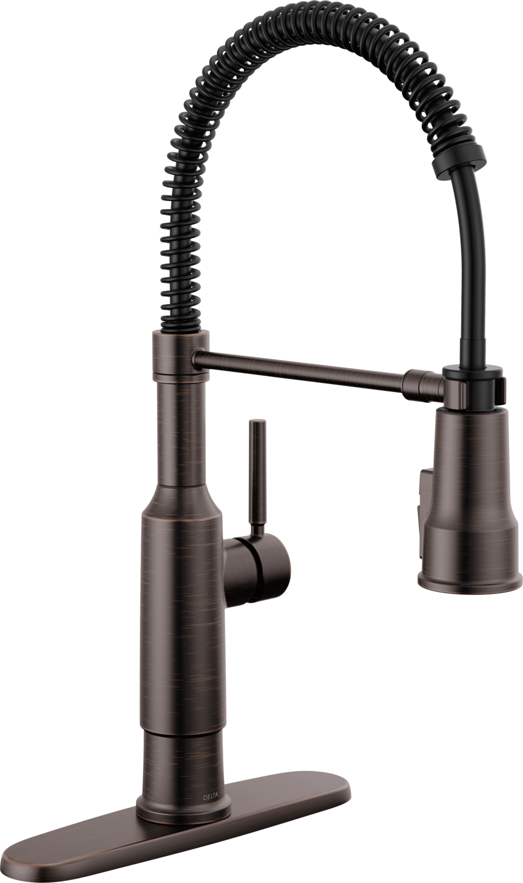 Single-Handle Pull-Down Spring Kitchen Faucet, image 1