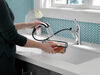Llave para cocina extensible de una manija