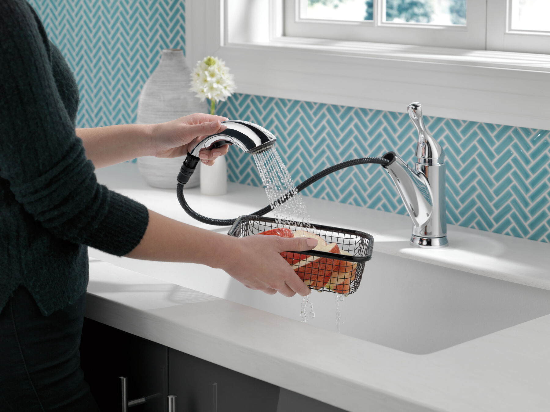 Llave para cocina monomando desplegable, imagen 7