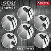 Ducha y ducha manual de 4 ajustes In2ition de 1.75 GPM (producto recertificado)