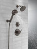 Ducha manual de 7 ajustes de montaje en pared con rociado de limpieza