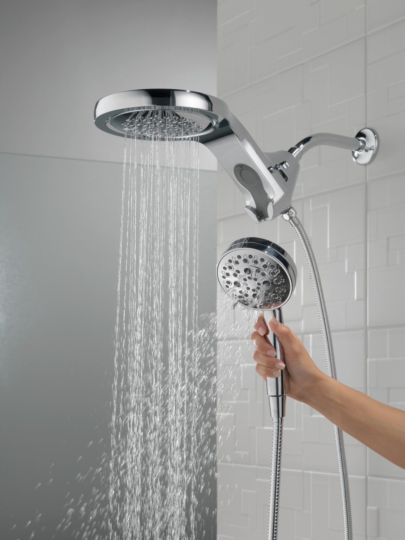HydroRain dos en uno de 5 ajustes H2O de 1.75GPM (producto recertificado), imagen 5