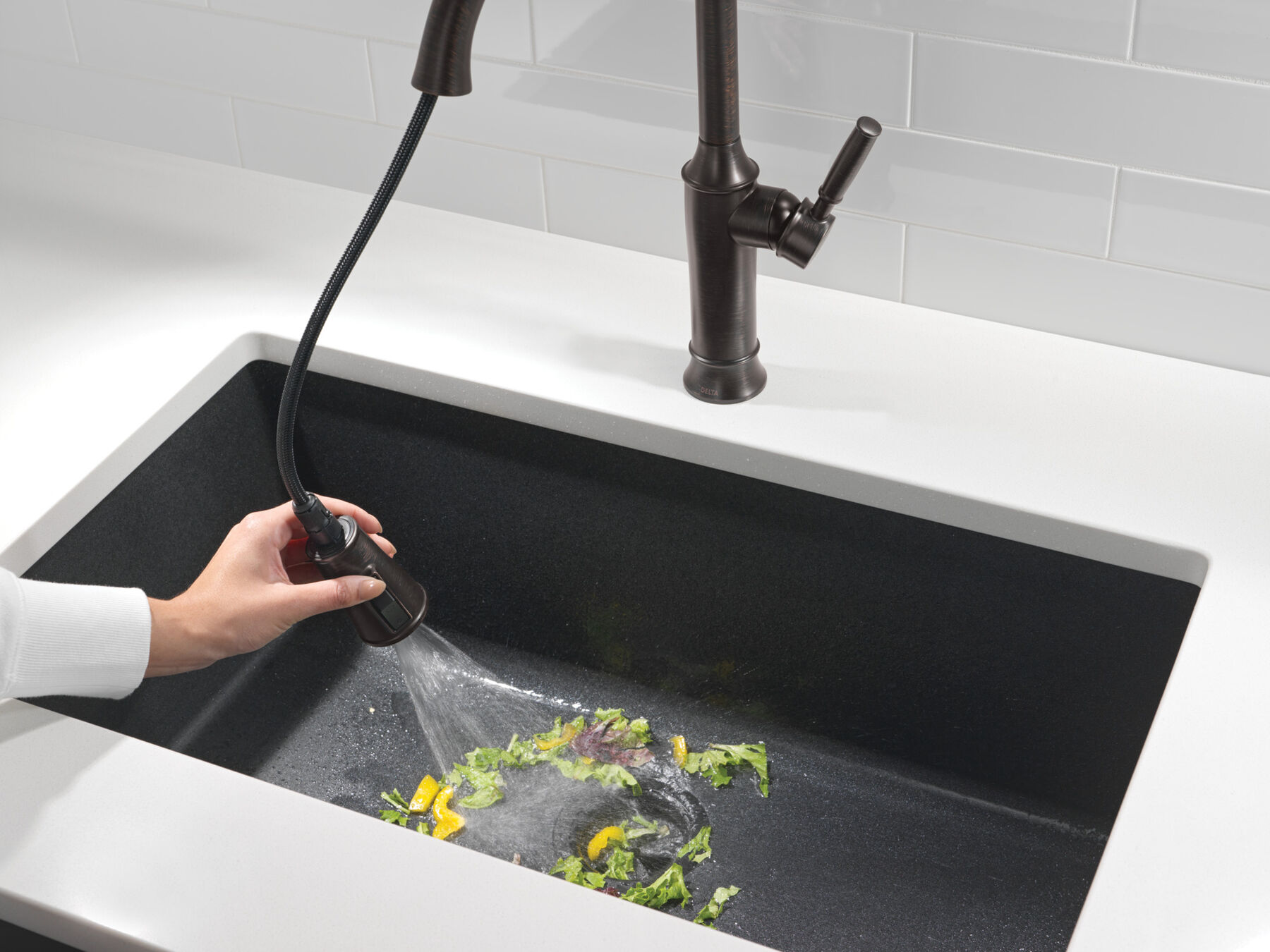 Llave para cocina monomando extensible, imagen 5