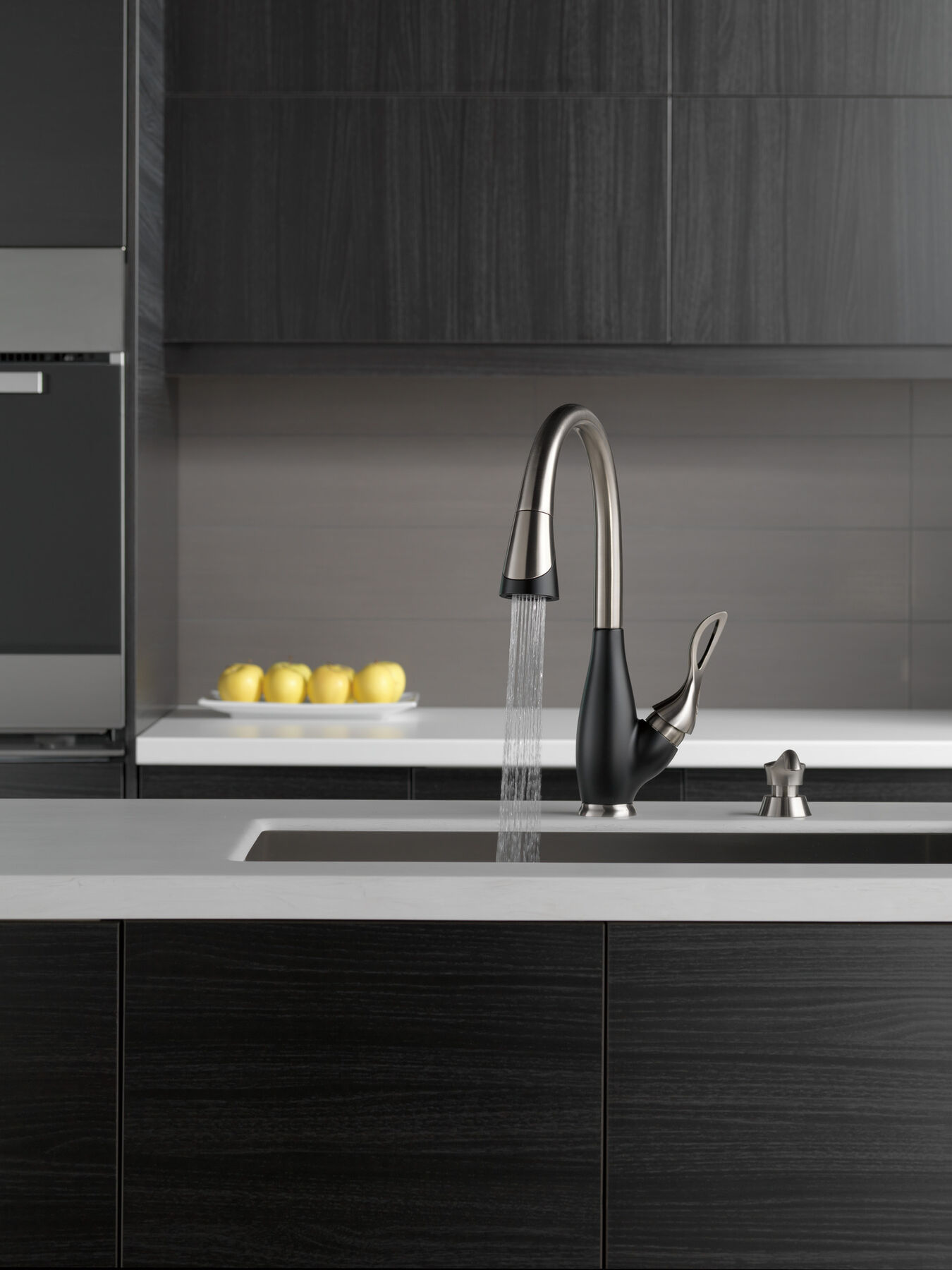 Llave para cocina monomando extensible con dispensador de jabón, imagen 10