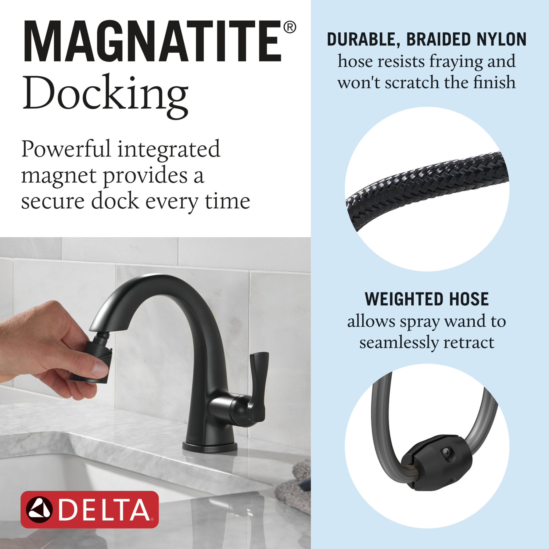Llave para baño extensible de una manija Stryke®, imagen 8