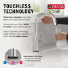 VoiceIQ® Single Handle Pull-Down Faucet with Touch<sub>2</sub>O® Technology