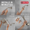 10 inch Raincan Shower Head & Hand Held Combo with Adjustable Extension Arm