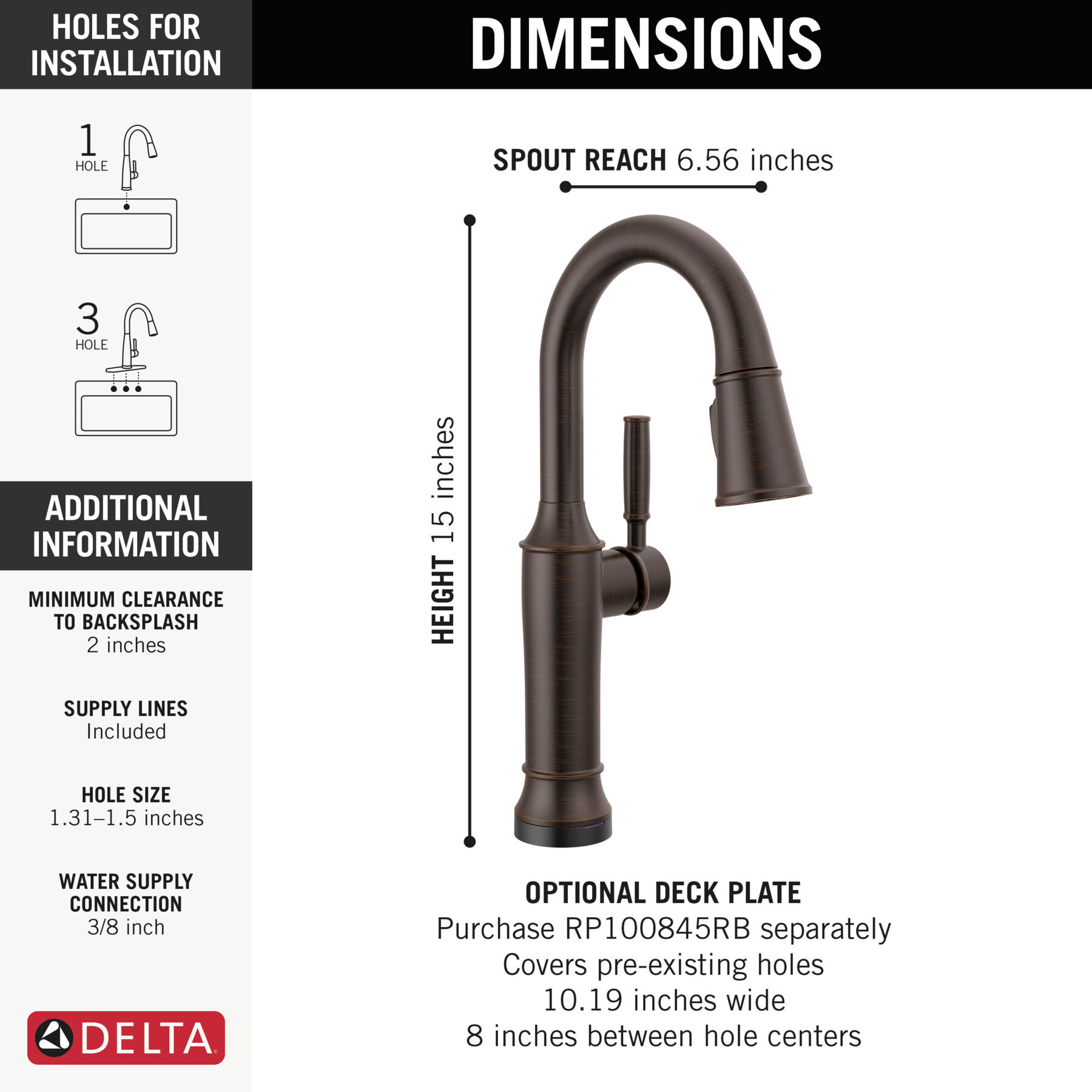 Touch2O® Bar / Prep Faucet with Touchless Technology, image 2