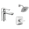 Single-Hole Lavatory Faucet with Shower Trim Bundle - 14 Series