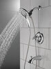 Ducha y bañera Monitor serie 14 con ducha dos en uno WaterSense In2ition