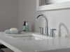 Llave de dos manijas para baño para lavabo de 8"