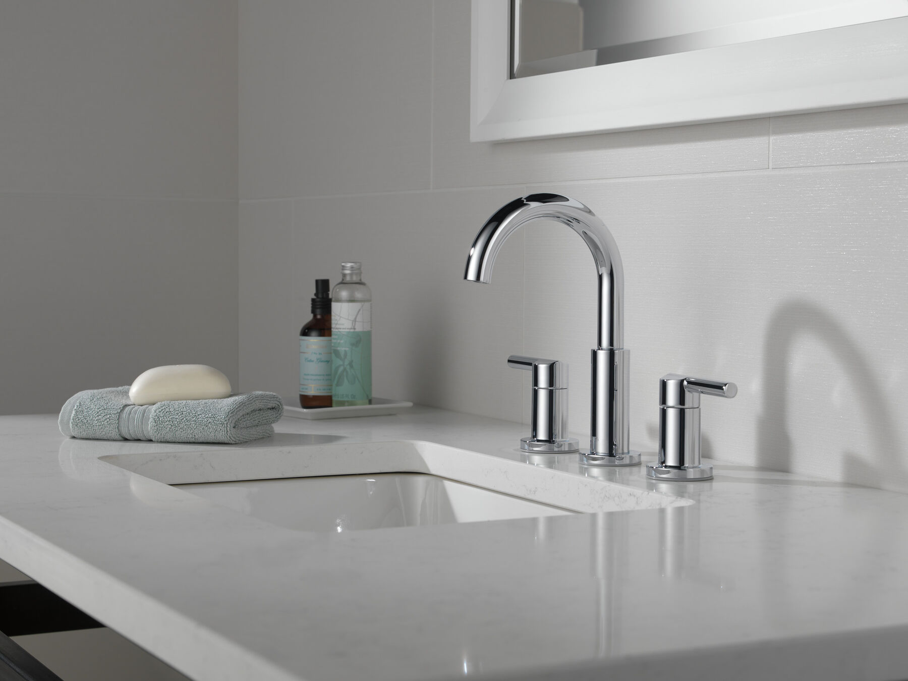 Llave para baño de extensión con dos manijas, imagen 4