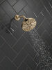 Regadera tipo lluvia contemporánea H<sub>2</sub>Okinetic® de 5 funciones
